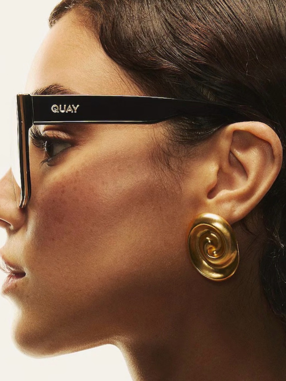 QUAY SWEET TALKER BLACK SUNGLASSES BRAND NEW IN CASE - Picture 2 of 5